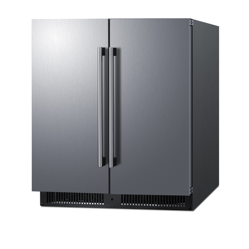 FFRF3070BSS Refrigerator Freezer Angle