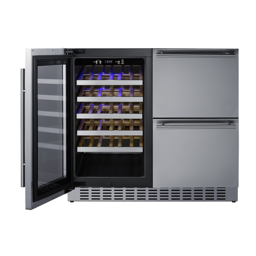 SWCDAR36UC Wine Cellar Open