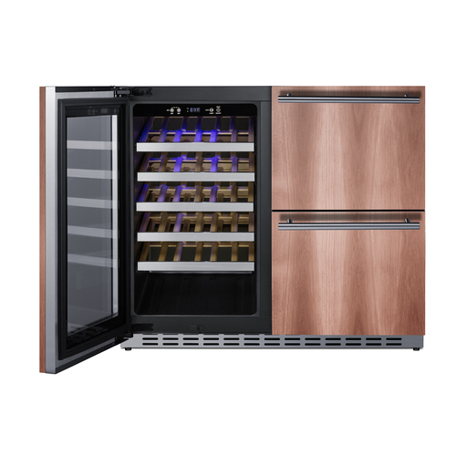 ADRWC36PNR Wine Cellar Open
