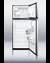 FF1074SSIM Refrigerator Freezer Open
