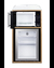 QCSMW1OAK Refrigerator Open