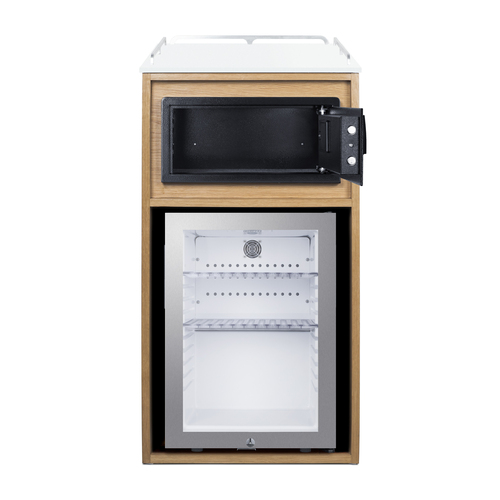 QCSSF2OAK Refrigerator Open