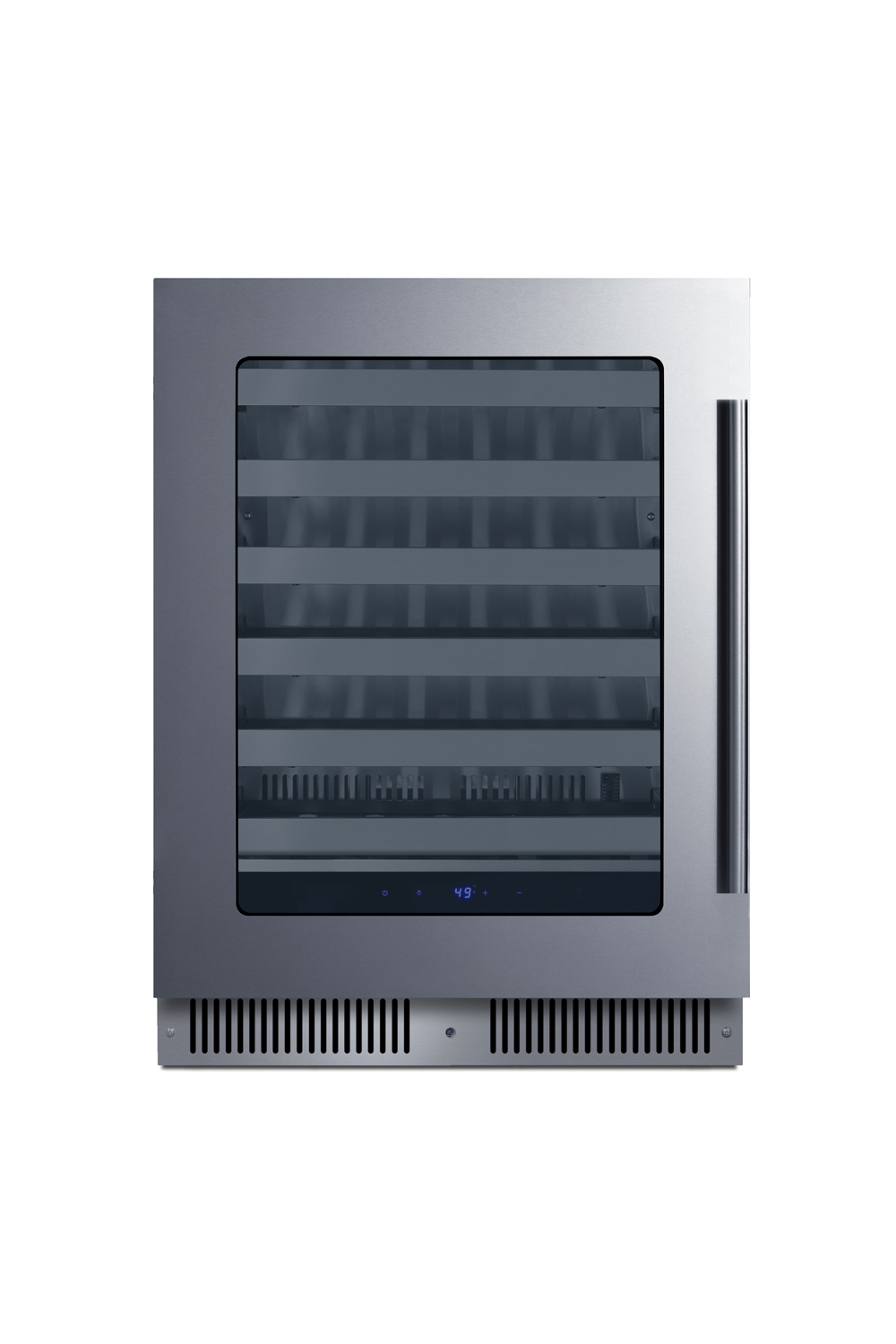 Summit Appliance 24" Wide Built-In Residential Shallow 18" depth Wine Cellar | Fridge.com