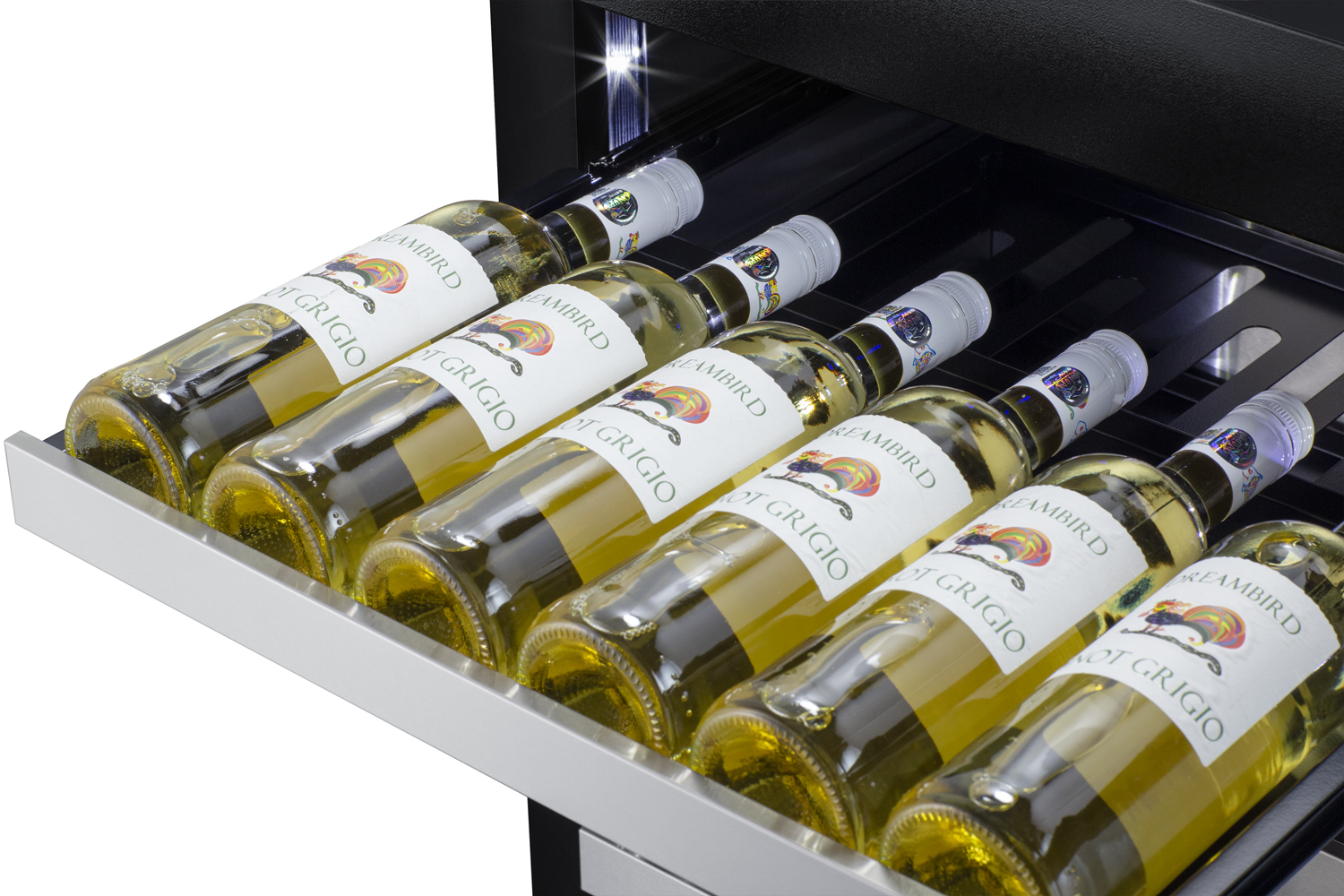 Summit Appliance 24" Wide Built-In Residential Shallow 18" depth Wine Cellar | Fridge.com