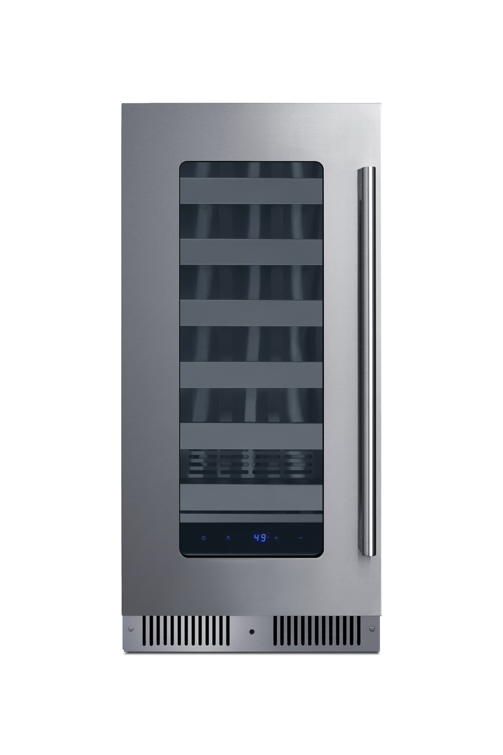 Summit Appliance 15" Wide Built-In Residential Shallow 18" depth Wine Cellar | Fridge.com