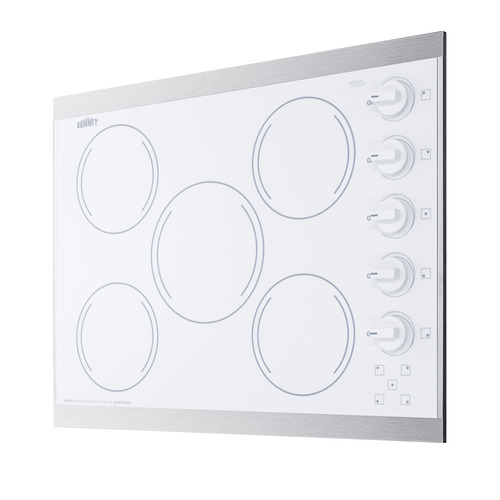 CRS5B14W Electric Cooktop Angle