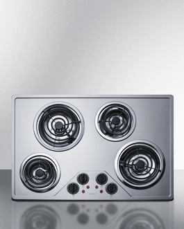 CR431SS Electric Cooktop Front