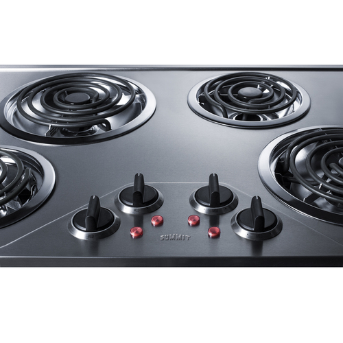CR431SS Electric Cooktop Detail