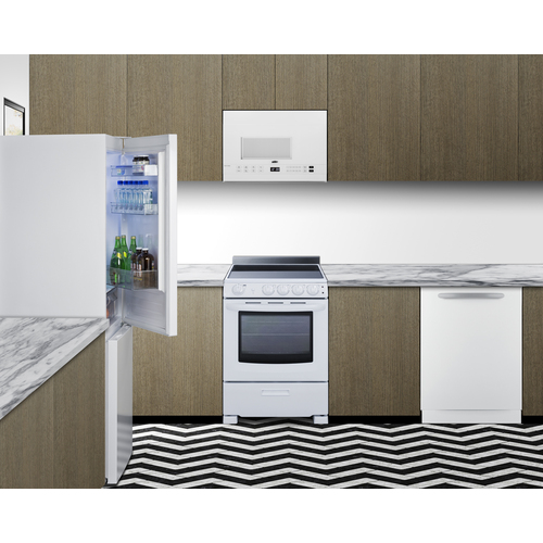 FFBF121WIM Refrigerator Freezer Set