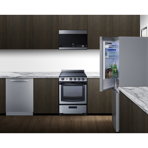 FFBF124SSIMLHD Refrigerator Freezer Set