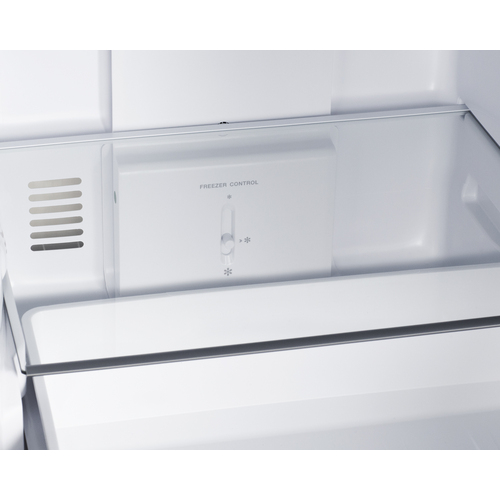FFBF1030W Refrigerator Freezer Controls