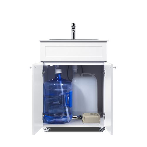 PWS25WH Kitchenette Open