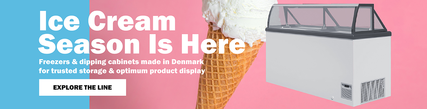 Ice Cream Freezers & Dipping Cabinets" / SHOP NOW