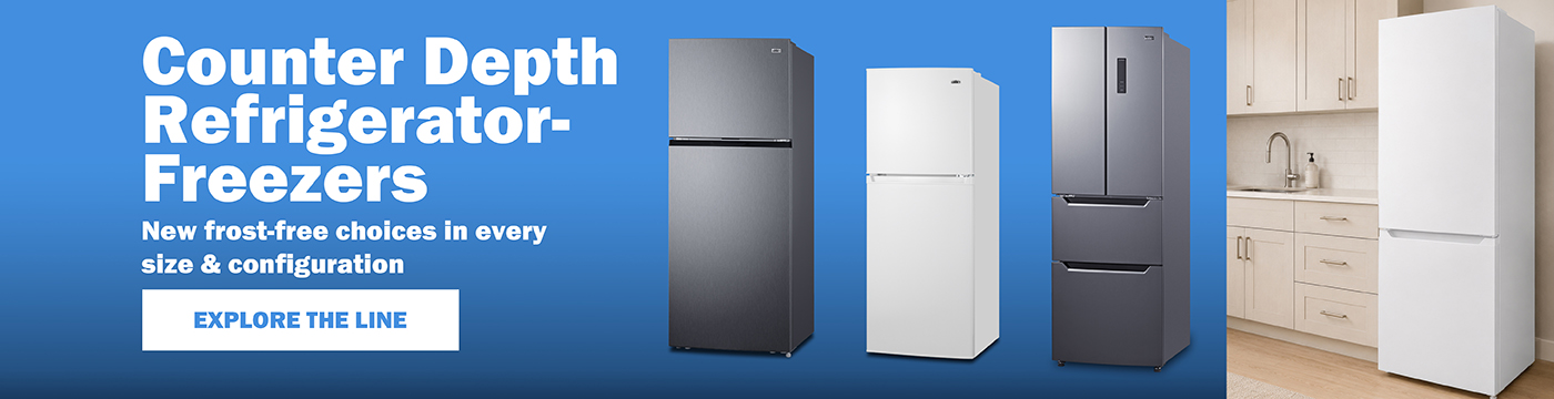 Counter Depth Refrigerator-Freezers